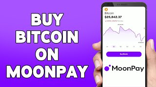 How To Buy Bitcoin On MoonPay 2023  Purchase BTC In MoonPay Account  MoonPay App [upl. by Dambro]