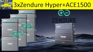 Zendure ZenLink Hyper gekoppelt ACE1500 für mobile Anwendungen [upl. by Yellek]