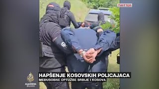 Policija Srbije uhapsila trojicu kosovskih policajaca [upl. by Sirromaj]