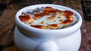 EASY French Onion Soup Recipe with croutons [upl. by Gollin]