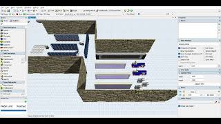 FlexSim 2022 Update 2 TIENDAS Z FLEXIM ALMACEN DE MATERIA PRIMA fsm 2024 [upl. by Fernandes]