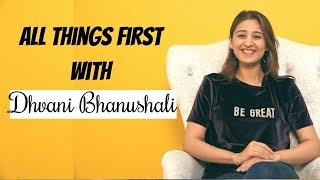 Dhvani Bhanushali Reveals All Things First With POP Diaries  Leja Leja Re [upl. by Moretta942]