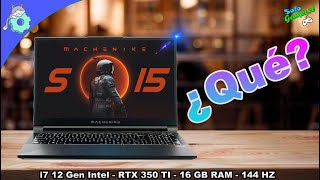 Review Notebook 💻 Machenike S15 i7 12°  RTX 3050 ✔️ [upl. by Llennahc]