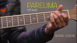 Parelima Guitar Lesson 1974 AD [upl. by Eiffe]