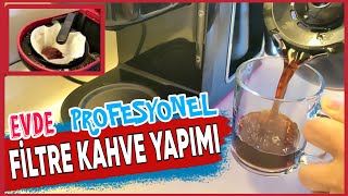 Karaca Kahve Makinesi Filtre Kahve Yapımı 👉 Kolay Kahve Yapımı 👉 Filtre Kahve Kolay Tarif [upl. by Else]