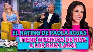 ¿Cuál fue el rating de Paola Rojas en Imagen Televisión PaolaRojas ImagenTelevisión DePisaYCorre [upl. by Sucrad]