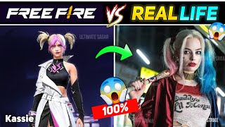 Free Fire Characters In Real Life  Free Fire Real Character  FF Characters In Real Life [upl. by Enaols567]