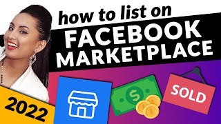 How to Post Items on Facebook Marketplace 2022  STEP BY STEP INSTRUCTIONS ✅ [upl. by Atirres]