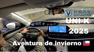 Changan UNIK 2024 perfecta para la aventura de invierno en Chile [upl. by Adnowat]