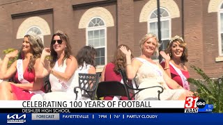 Deshler High School celebrates 100 years of football [upl. by Clarabelle]