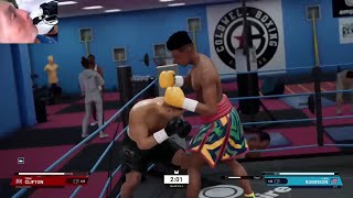 BOXING UNDISPUTED Terry Clifton vs Chis Robinson [upl. by Aiym699]