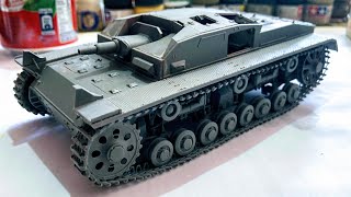 Stug III O SERIES By Miniart Build update part 6 Fighting compartment [upl. by Midis800]