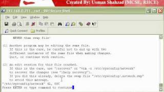 How to Change Hostname In Linux Without Rebooting PC Usman Shahzad [upl. by Celinda676]