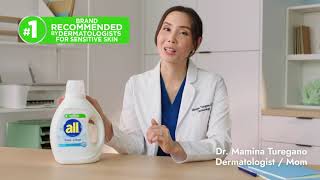 all® free clear  Skin Care Tips with Dr Mamina Turegano  15 [upl. by Nnairol]