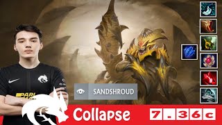 DOTA 2 TSpiritCollapse the SAND KING OFFLANE 736c [upl. by Horowitz]