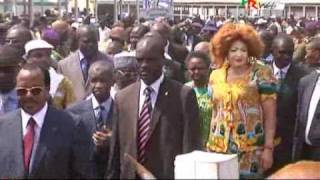 Paul Biya visite des Stands Comice dEbolowa [upl. by Isleana595]