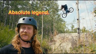 This Guy Mastered the Art of Epic Trail Dismounts [upl. by Sneve]