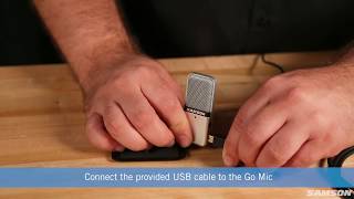 Samson Go Mic Quickstart Tutorial for PC and Mac [upl. by Naeruat]