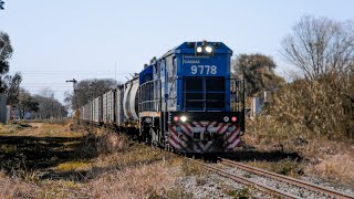 Tren ascendente 5015 por San Justo Santa Fe [upl. by Chaille]