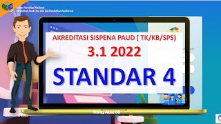 STANDAR 4 AKREDITASI 31 TAHUN 2022 PAUD TKKBSPS [upl. by Annyahs827]