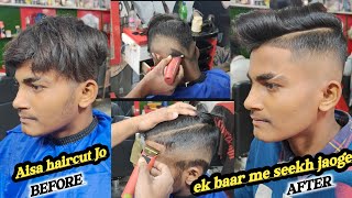 zero haircut skin Fade tutorial video Prem hair salon 2023 [upl. by Drusilla]