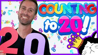 🔢 Counting to 20  120 Counting Song for Kids  Mooseclumps  Kids Learning Videos for Toddlers [upl. by Lezti]