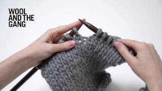 How to Knit Increase make 1 [upl. by Alemahs]