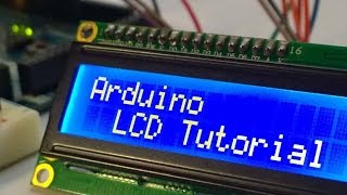 Arduino LCD Tutorial  How To Control An LCD [upl. by Ellecrad843]