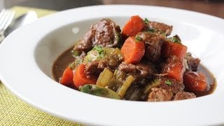 Irish Pork Stew Recipe  Pork Stewed with Guinness Beer and Vegetable  St Patricks Day Recipe [upl. by Fey]