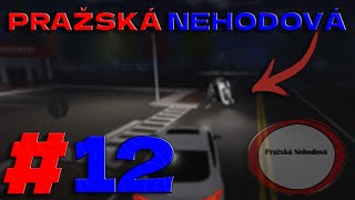 PrahaRPPražská Nehodová  DASH CAM  PŘEVRÁCENÉ POLICEJNÍ AUTO NA BOK [upl. by Freud785]