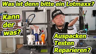 Lotmaxx SC10 Auspacken zusammenbauen testen [upl. by Quitt]