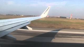 Ryanair Rejected Takeoff Bergamo [upl. by Ahsemot]