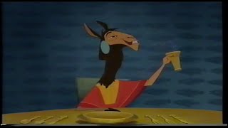 The Emperor’s New Groove Dinner Scene 2000 VHS Capture [upl. by Rabbaj]