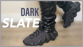 Adidas YEEZY 450 DARK SLATE Review  On Foot [upl. by Nemad228]