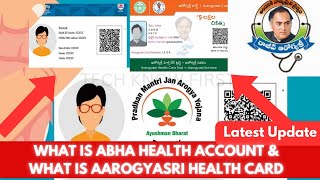 Govt Health Card  Aarogyasri Health Card  ABHA Health Card  Aarogyasri Health Treatment Free [upl. by Smada]