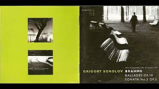 Grigory Sokolov  Complete recordings  Brahms [upl. by Keith]