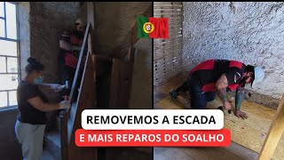 Removemos a escada da nossa casa 🇵🇹 [upl. by Bigler382]