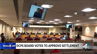 DCPS Board Approves Settlement 11 pm [upl. by Ispep]