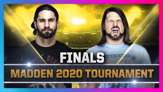 XFINITY MADDEN 2020 SPEED TOURNAMENT FINALS – SETH ROLLINS vs AJ STYLES [upl. by Ayita]