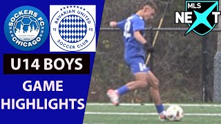 Sockers FC vs Bavarian  U14 MLS Next Game Highlights November 26 2024 [upl. by Ahsyen]