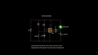 555 Timer Switch Debouncer simulator  555 timer project [upl. by Htirehc]