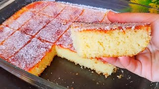 Recette économique Gâteau Sans oeuf Sans beurre ‼️Facile Rapide en 10minGâteau Bassboussa [upl. by Tham]