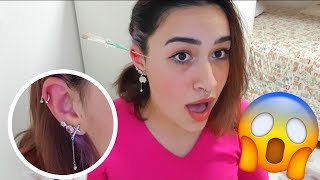 FUREI A ORELHA SOZINHA PIERCING HELIX [upl. by Noet]