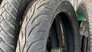 Ns200 Front Tyre Review Best Suggestions Video [upl. by Aytnahs]