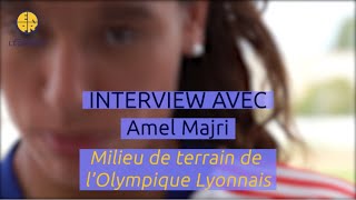 INTERVIEW AVEC  Amel Majri [upl. by Irwinn]