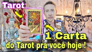 1 carta do tarot pra você hoje  Tarot para seu dia de hoje  Conselho do tarot pra hoje rei do ora [upl. by Medardas]