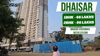 DAHISAR BEST PROJECT  1BHK 66 LAKH  2BHK 96 LAKH  8920122984  9920354822 [upl. by Neelrac]