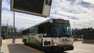 2023 routing GO Transit route 21C from Erindale GO station to Port Credit GO station [upl. by Iglesias627]