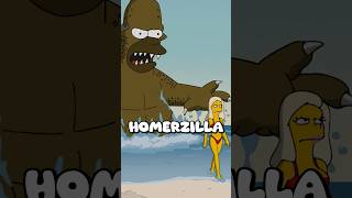 Que se passetil quand Homerzilla est affamé [upl. by Enitsugua]