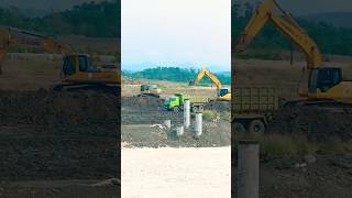 XCMG vs Lonking excavator loadingtrucks [upl. by Tadashi]